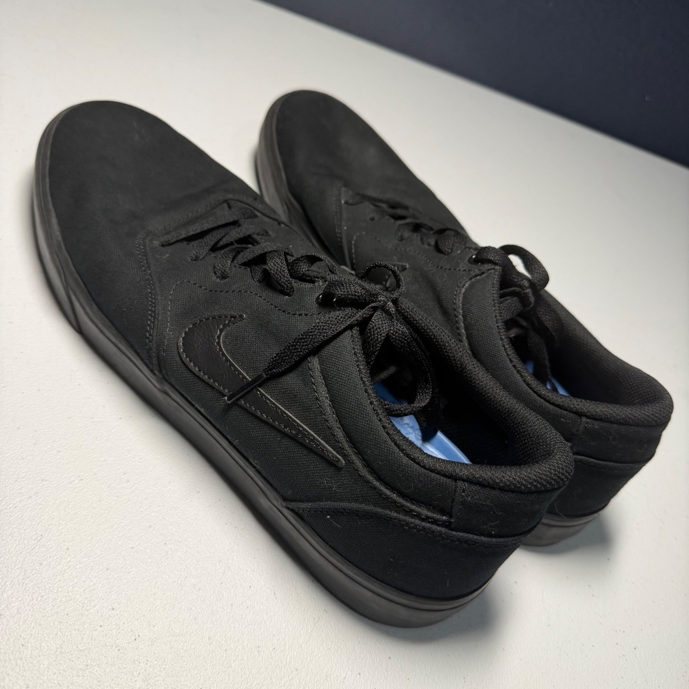 Nike SB Skate Shoes Black Canvas Lace Up Men Size 14 DM3494‎ 002 - Picture 10 of 11